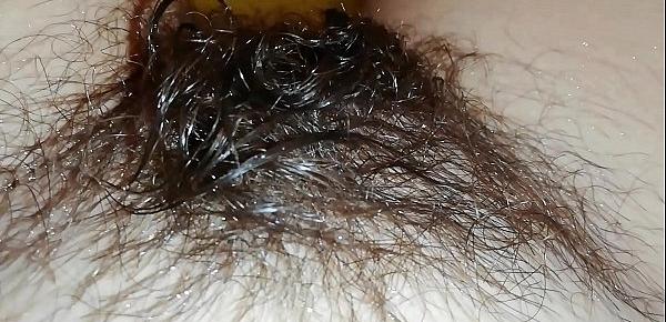  Super hairy bush hairy pussy fetish video underwater close up